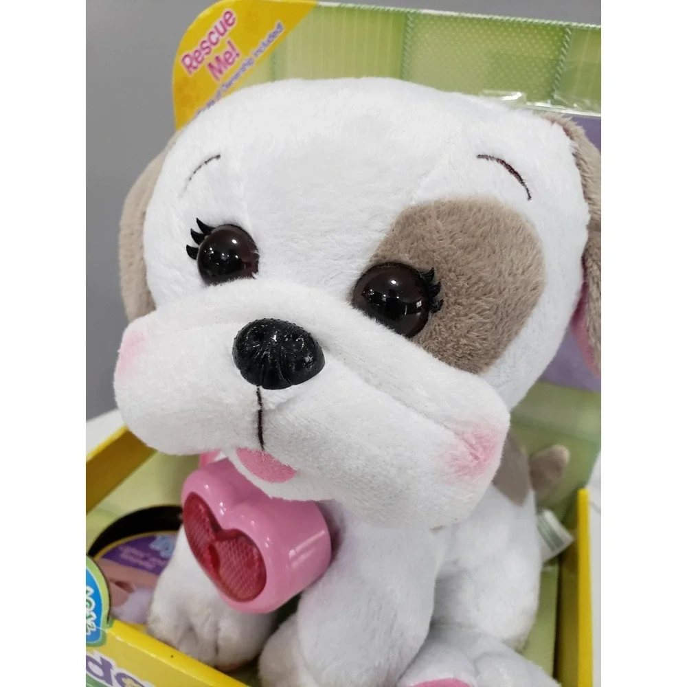 Cabbage Patch Kids Adoptimals Rescue Me Be My Friend Plush Bulldog 2016 WORKS